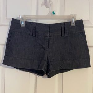 HeartSoul shorts. Blueish grey color. Low rise.